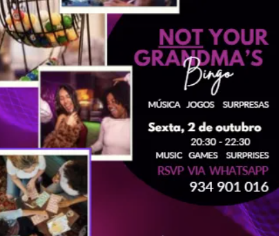 NOT Your Grandma’s Bingo — event image
